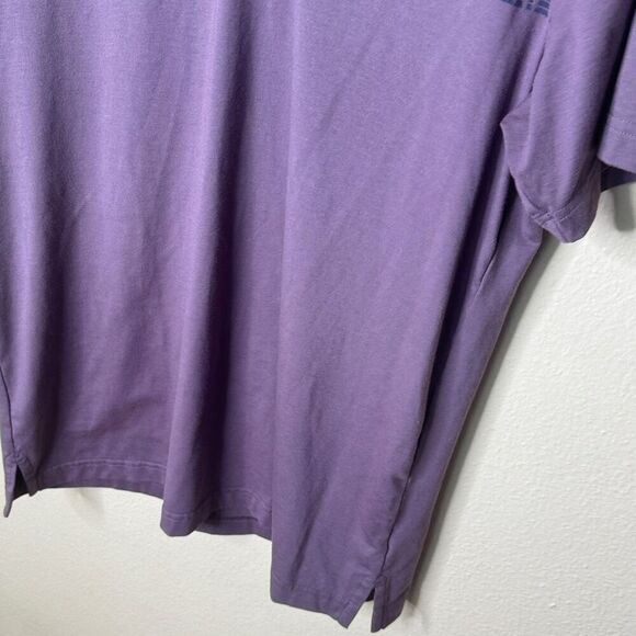 Travis Mathew Shirt Mens Large Purple Polo Cotton Soft Short Sleeve Preppy Golf - Picture 3 of 10